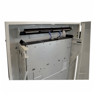 Шкаф настенный вертикальный, 5U, серый